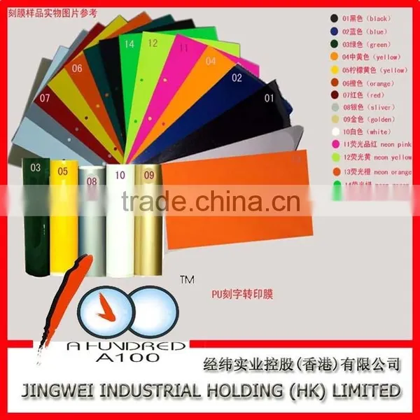 PU Matte Heat Transfer Film Heat Transfer Vinyl