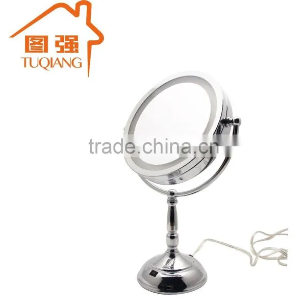 LED Stand up Bathroom Cosmetic Miror for Hotel photo-3