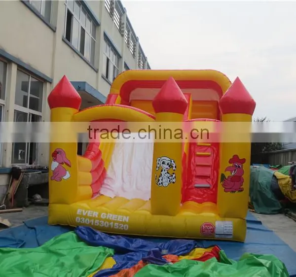 Lanqu Inflatable Slide With Dual Lanes Inflatable Dog Slide photo-4