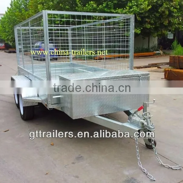 10*5 Hot Dipped Galvanized Box Trailer photo-6