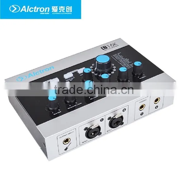 Alctron U16K USB Audio Interface Transforms Your Computer Into a Recording Studio. photo-3