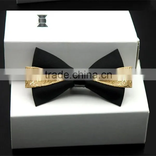 Adjustable Two Tone Fashion Adults Bowtie Party Groom Bow Tie Novelty photo-2
