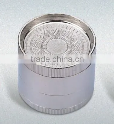 Tobacco Grinder Metal, 4 Layer Grinder, Four Parts Herb Grinder, Weed Grinder photo-3