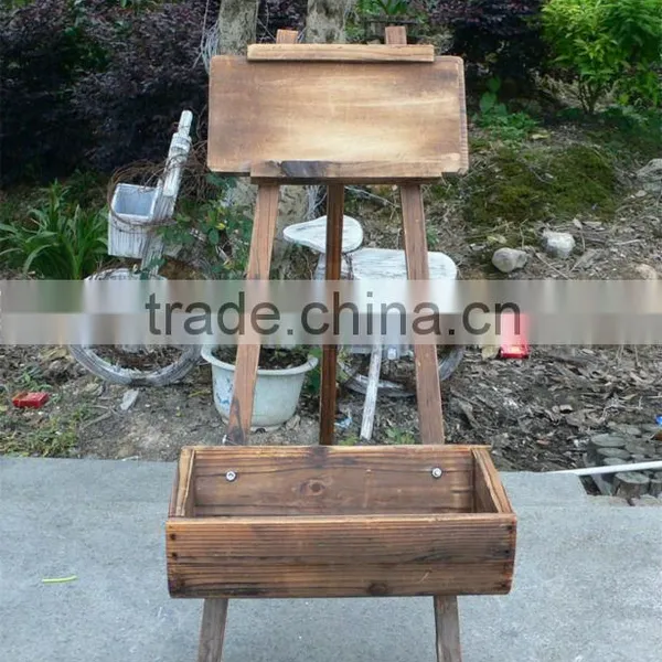 Wooden Flower Pot