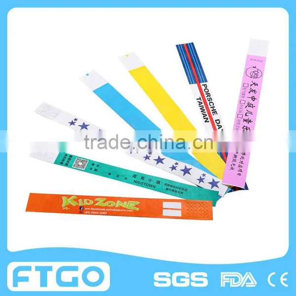 Tyvek Paper Band /festival Wristband / Paper Bracelet Quality Choice