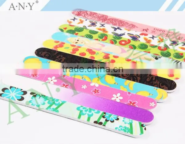 Nail Art Shaping and Polishing Black and Golden Emery Board 100/180 Grit Nail File Quality Choice photo-5
