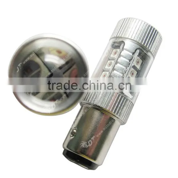 80w 1157/BAY15D/380 BRIGHTEST LED WHITE CANBUS STOP TAIL BULB photo-2