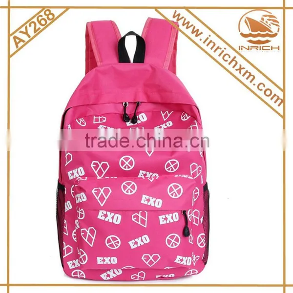 Stock Korean Style Fashion School Backpack Wholesale photo-2