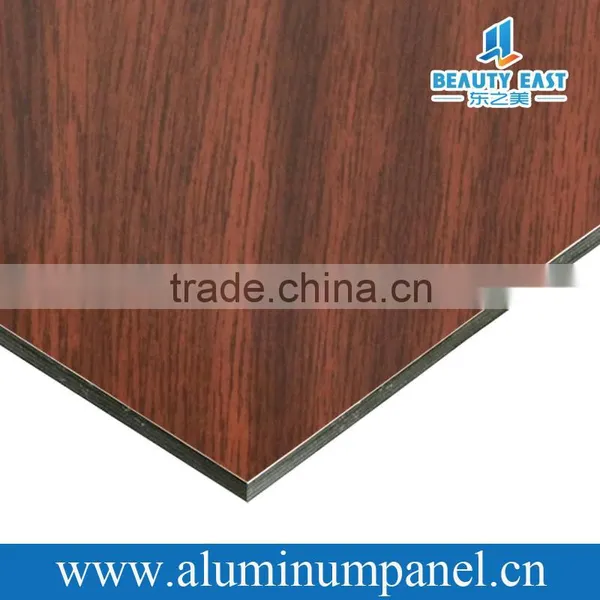 4MM PVDF Wood Finish Aluminum Composite Panel ACP photo-4