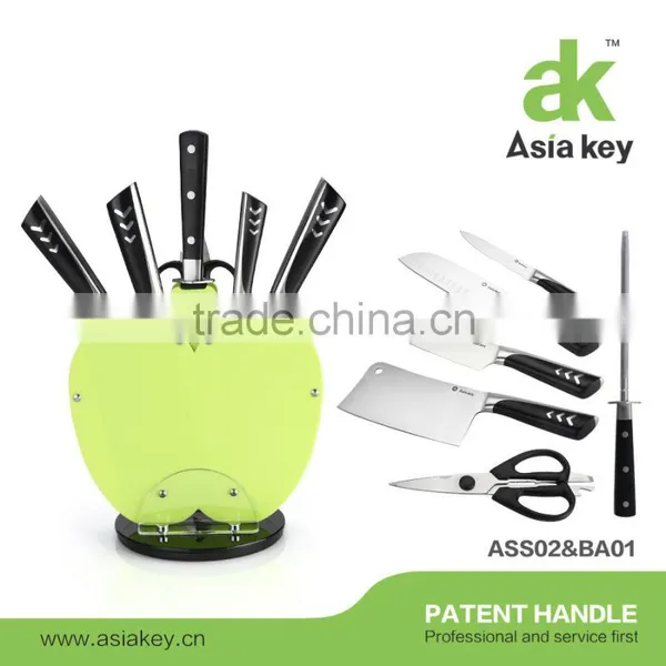 Unique Handle Stainless Steel Knife Set Kitchen Knife Set photo-2