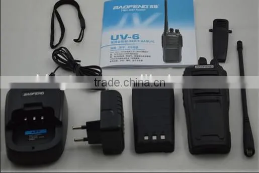 Poetable Dual Band BAOFENG UVB6 Two Way Radio FM Radio photo-2