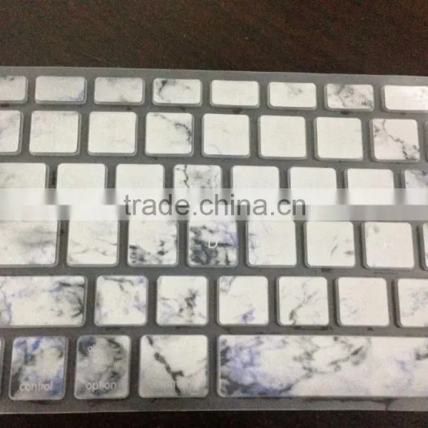 Marble Pattern Custom Membrane Keyboard for Marble Macbook photo-4