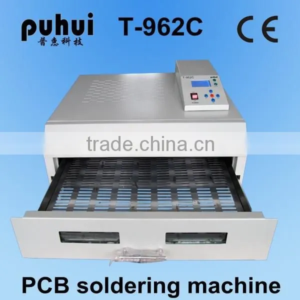 T962c Reflow Oven Machine, Infrared ic Heater,mini Wave Soldering Machine, Infrared Soldering Station,taian Puhui T962C