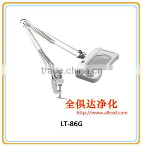 Antistatic Rectangle C-clamp Illuminated Magnifying Lamp photo-6