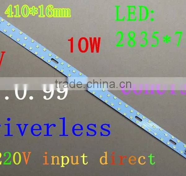 Constant Current AC 200-240V Input Smd 2835 Hard Aluminum Led Strip 1000-1200lm