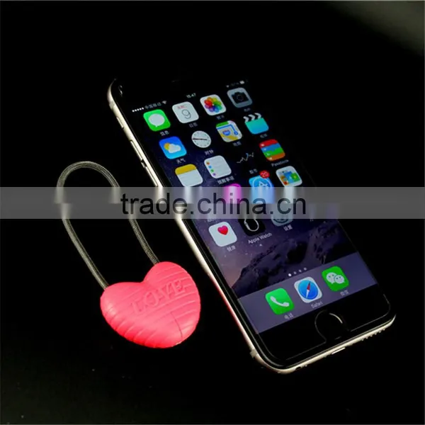 Colorful Fashional Mini Love Usb Data Cable for Iphone6