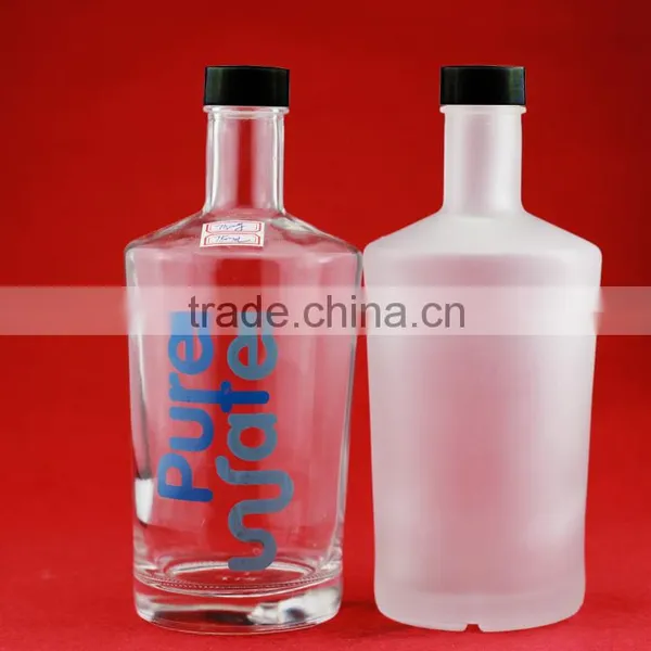 Hot Sell Spirit Wine Bottle Empty Spirit Bottle 500ml Vodka Bottle photo-3