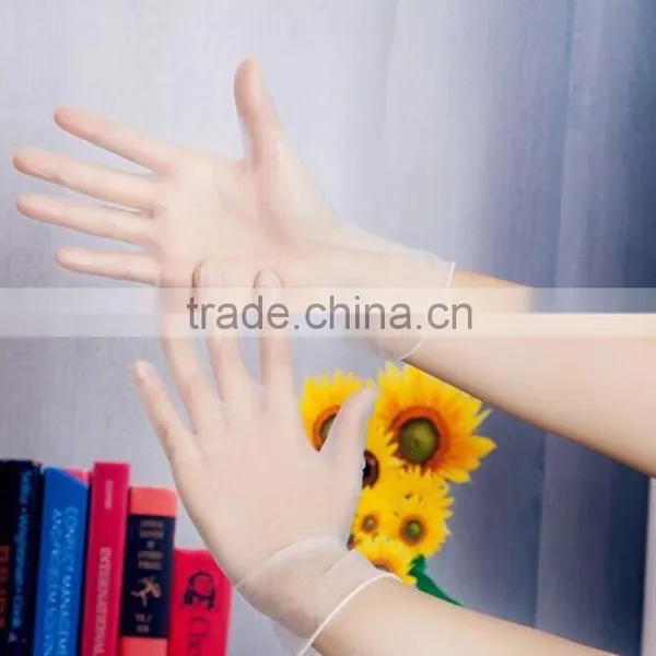 Medical Purpose Powdered and Non Powdered Disposable Vinyl Exam Gloves photo-4