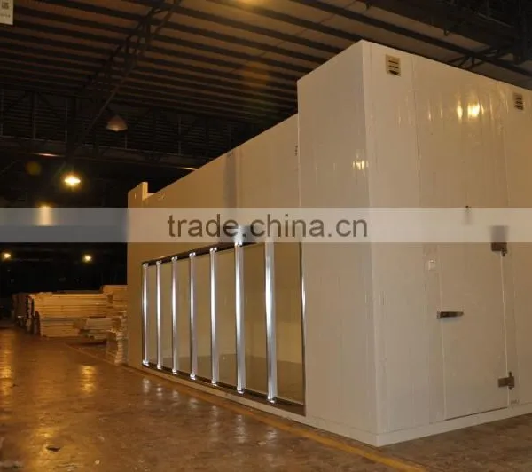 Glass Door Walk in Cold Room With Large Capacity photo-6