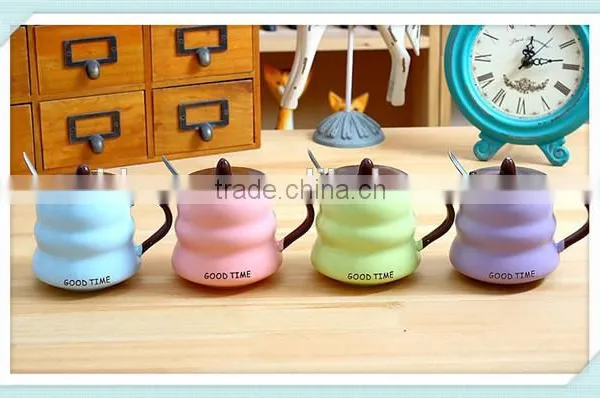 Ceramic Color Poo Mug With Poo Design,creative Design Mug photo-3