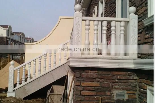 High Grade Customized Interior Lobby Stone Marble Balusters photo-5
