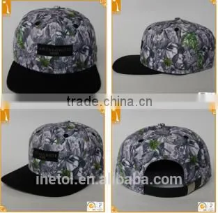 2016 New Fashion Embroidery Custom Blank Flat Brim Snapback Cap Wholesale photo-6