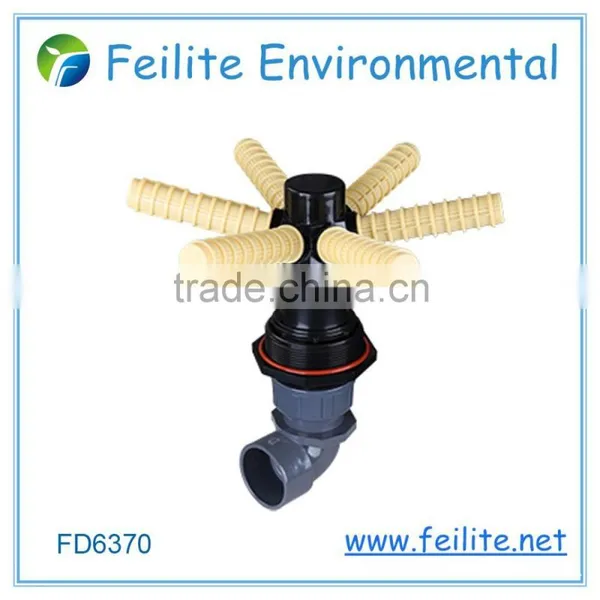 Feilite FD6370 6 Laterals Side-mounted Bottom Water Distributor for FRP Pressure Tank