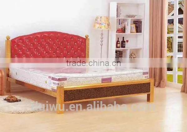Italian Bedroom Furniture Latest Designs Hotel Metal Bed Frame photo-5