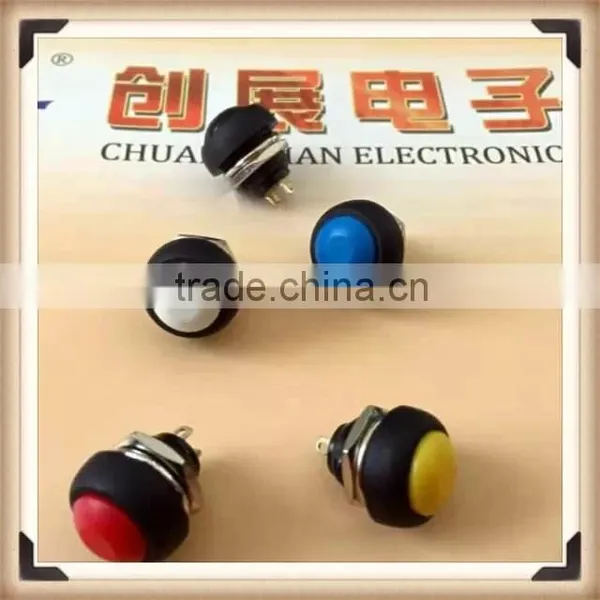 Chzjcz/Red Light Illuminated 2 Position ON-OFF SPST Round Boat Rocker Switch photo-4