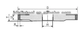 14A1 Diamond & CBN Grinding Wheel photo-2
