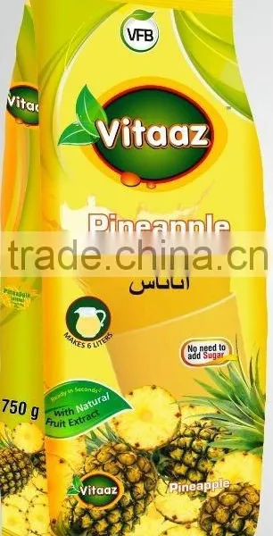 INSTANT DRINK POWDER ORANGE MANGO LEMON PINEAPPLE APPLE GUAVA WATERMELON FRUIT COCKTAIL GUAVA