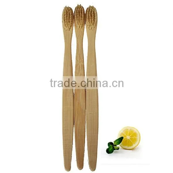 2016 Adult And Children Green Bamboo Wood Toothbrush photo-3