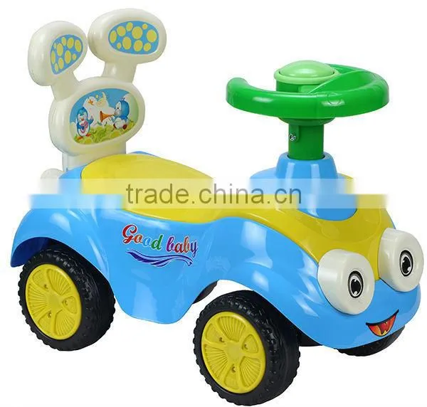 New Hot Sale New 4 Wheels Kids Plastic Car Slide Scooter Carrier Ride on Car Q01-1 photo-4