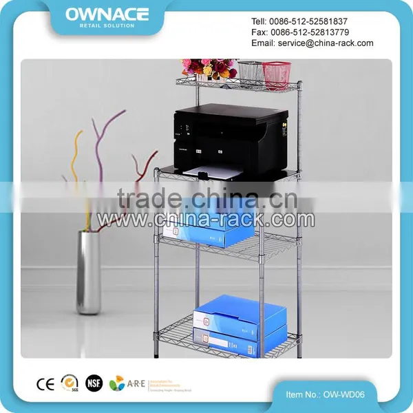 NSF Wire Chrome Stainless Steel Kitchen Storage Rack photo-3