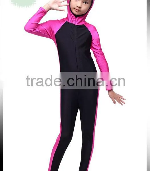 Swimwear Muslim Fashion Young Girl Swimming Clothes Islamic Swimming Suit photo-5
