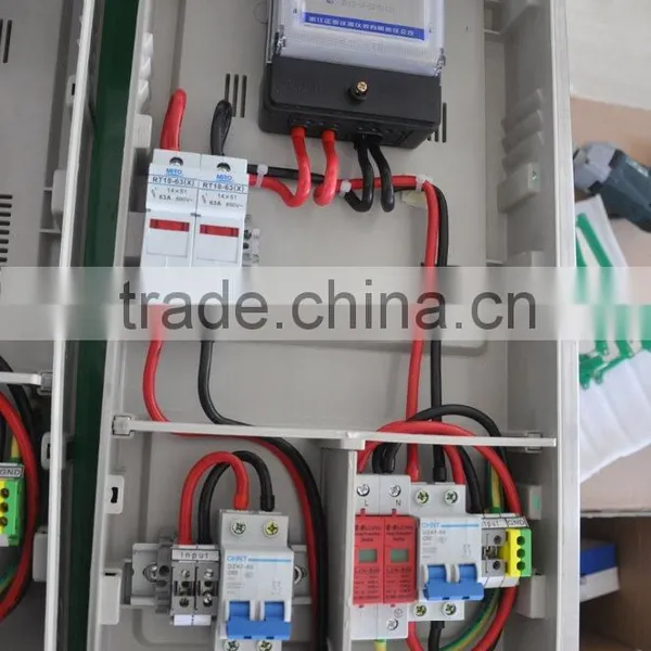 2 String Inputs 1output Economical Type Combiner Box DC and AC Strings Box photo-6