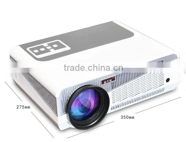 Low Cost Full hd Led Projector With WiFi Android for Home Entertainment photo-2