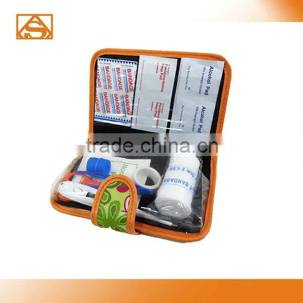 Book Style First Aid Kit With Lock