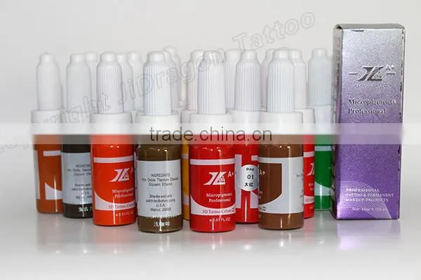 JiLong MicroPigments Tattoo Ink Pigment Tattoo Color Pigment photo-2