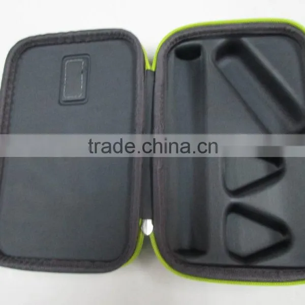 GC-5# Invisible Zipper Green Rubber Logo 8"*5" Molded EVA Bag photo-2