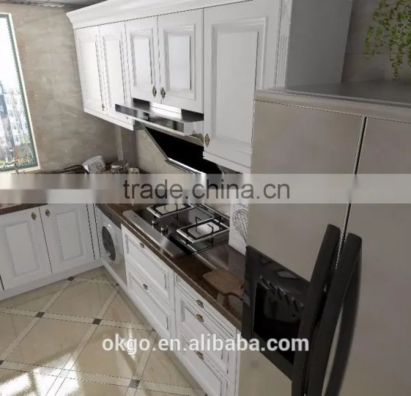 Low Price Kitchen Cabinet Cost, Assembled Kitchen Cabinets photo-3