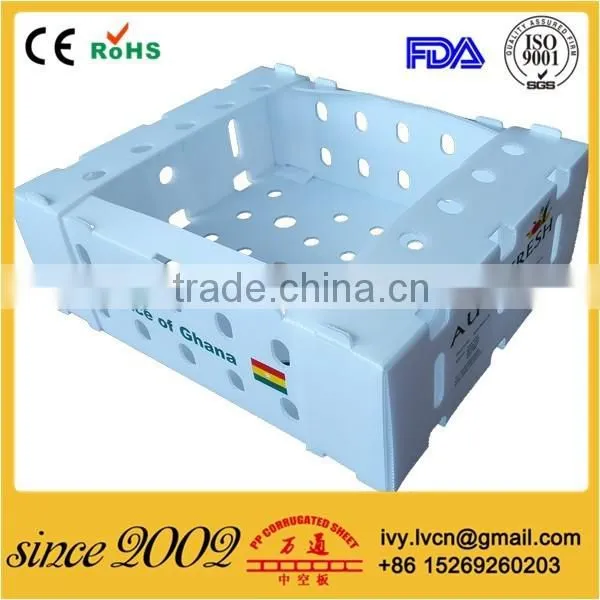 Customized Foldable Corrugated Plastic Storage Box photo-2