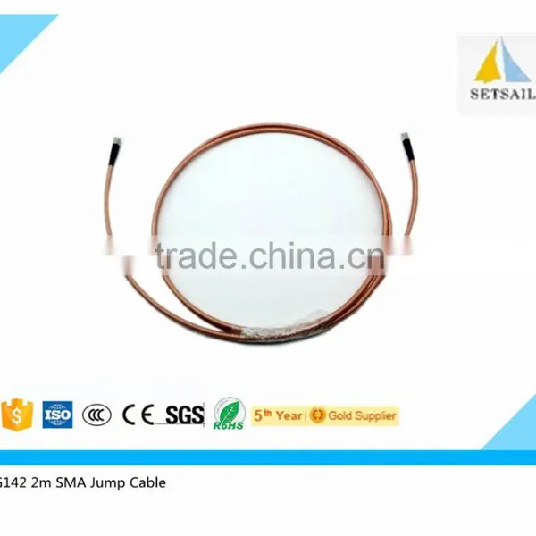 RG142 Feeder Jumper Cable With rf Feeder Cable for Telecom Feeder Cable