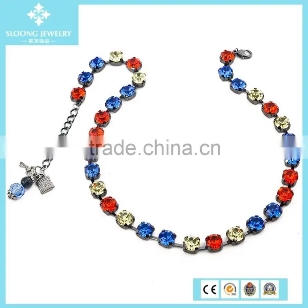 Top Popular Diamond Accessories Chunky Necklace