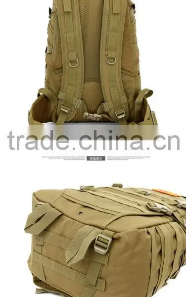 Hot Selling Camo Camping Mens Washable 3D Military Tactical Backpack photo-3