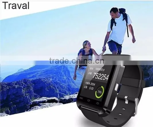 Wholesale Touch Screen Bluetooth Wrist Watch Pedometer U8 photo-4