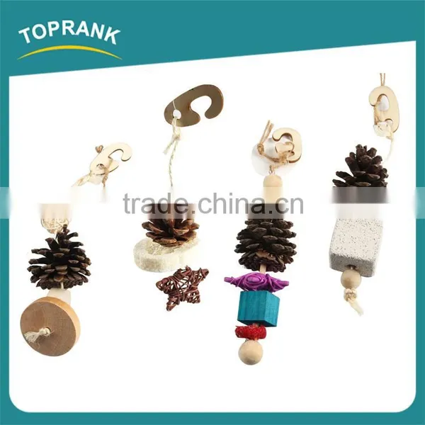 Cheap Bird Cage Hanging Bird Toy, Cute Birds Toys With Pine Cone