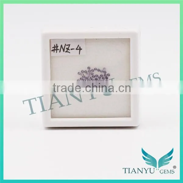 Wholesale Loose Synthetic Gems #NZ-4 Round Brilliant Cut Color Change Nano Sital Gemstone for Jewelry Price photo-2