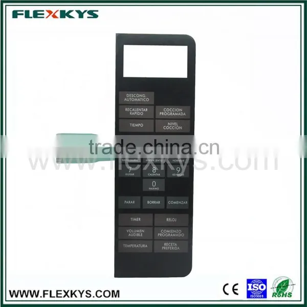 Plastic Poly Dome 6 Push Buttons Membrane Switch photo-5