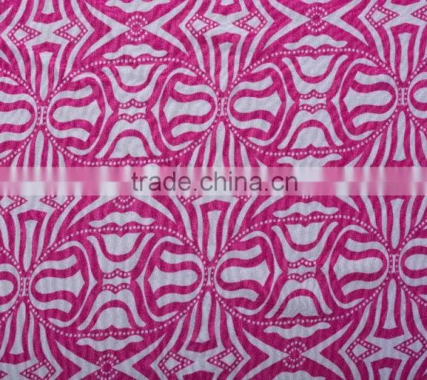RAYON SPANDEX PRINTING KNIT SINGLE JERSEY FABRIC photo-2